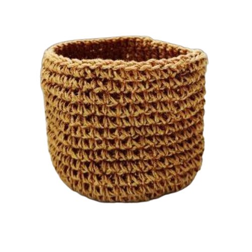 Share Round Shape Coir Fiber Basket For Multipurpose Use