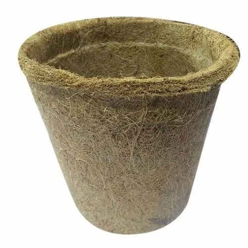 Round Shape Coir Fiber Basket For Garden