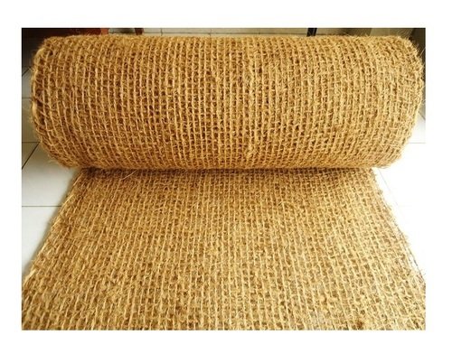 Eco Friendly Durable Natural Brown Coir Net By Spider Coir Industry